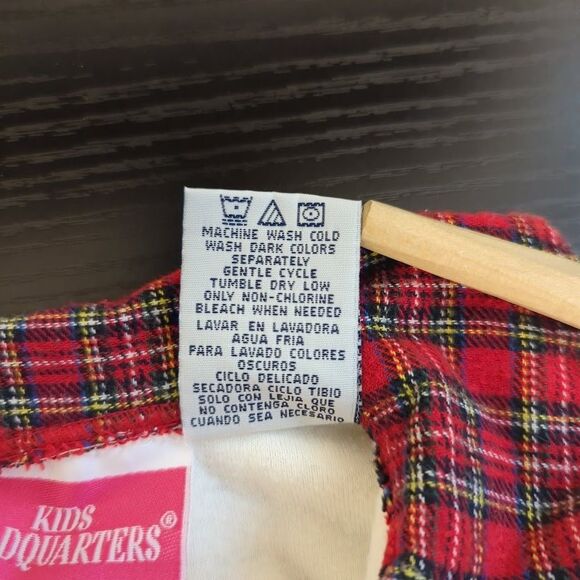 Vintage Kids Headquarters‎ Fleece Snap Embellished Sweater & Headband 12 Months - Picture 7 of 9